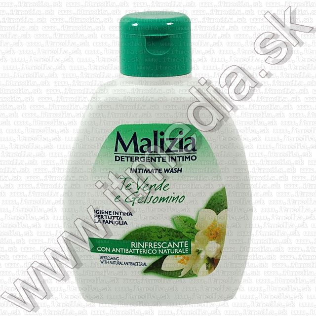 Image of Malizia intim folyékony szappan zöldtea és jázmin 200ml (IT8222)